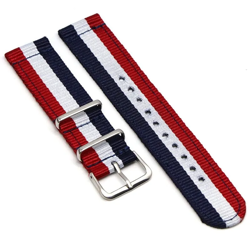 Nato Nylon Watch Straps Compatible with the Huawei Watch GT4 41mm