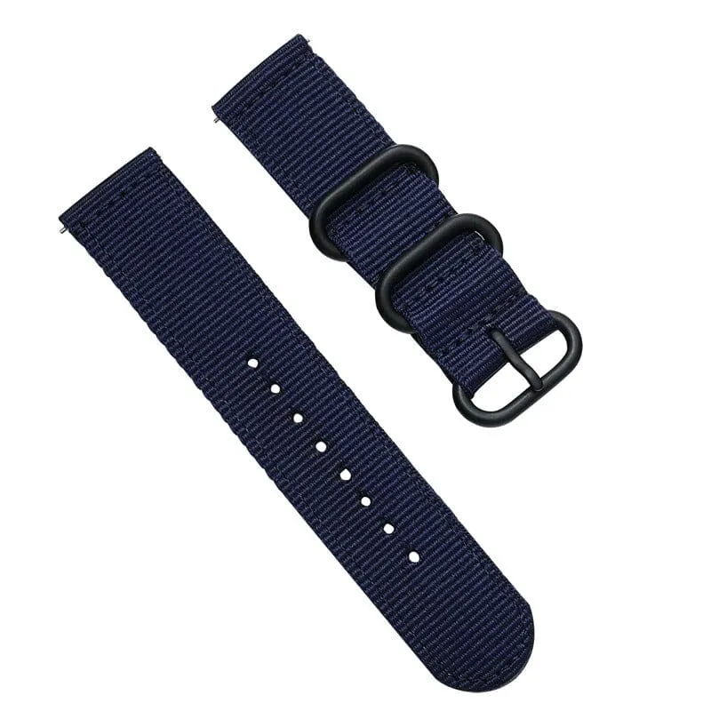 Nato Nylon Watch Straps Compatible with the Huawei Watch GT4 41mm