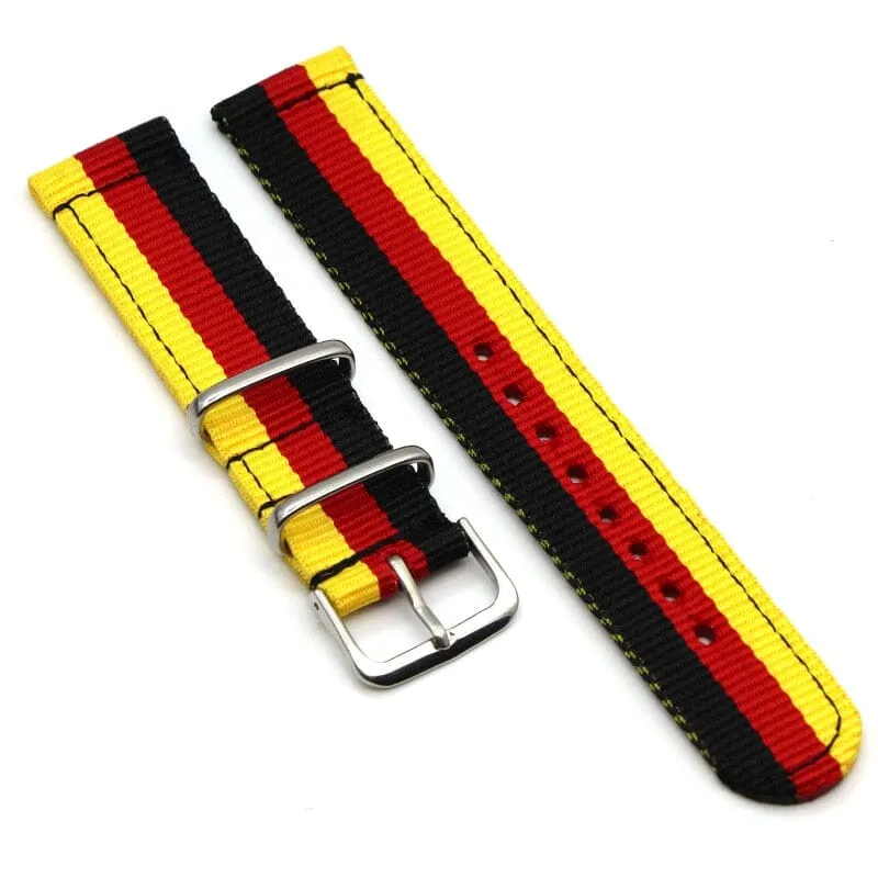 Nato Nylon Watch Straps Compatible with the Huawei Watch GT4 41mm