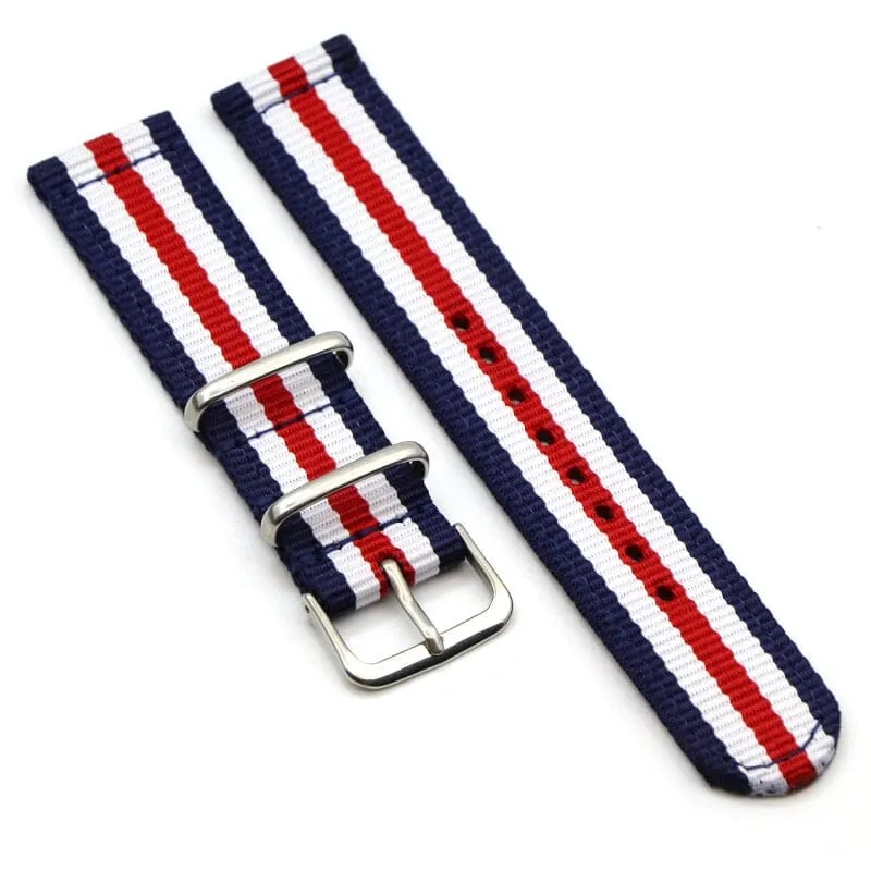 Nato Nylon Watch Straps Compatible with the Huawei Watch GT4 41mm