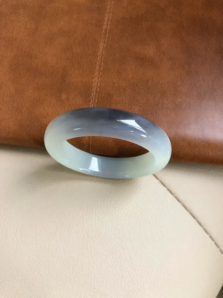 Natural Jade Bangle Nephrite Bangle Internal Diameter 55.5mm NBE045