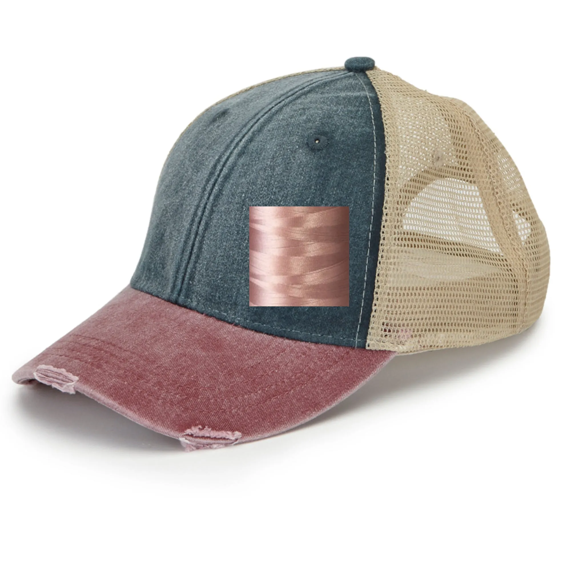 New Jersey Hat | Distressed Snapback Trucker | state cap | many color choices