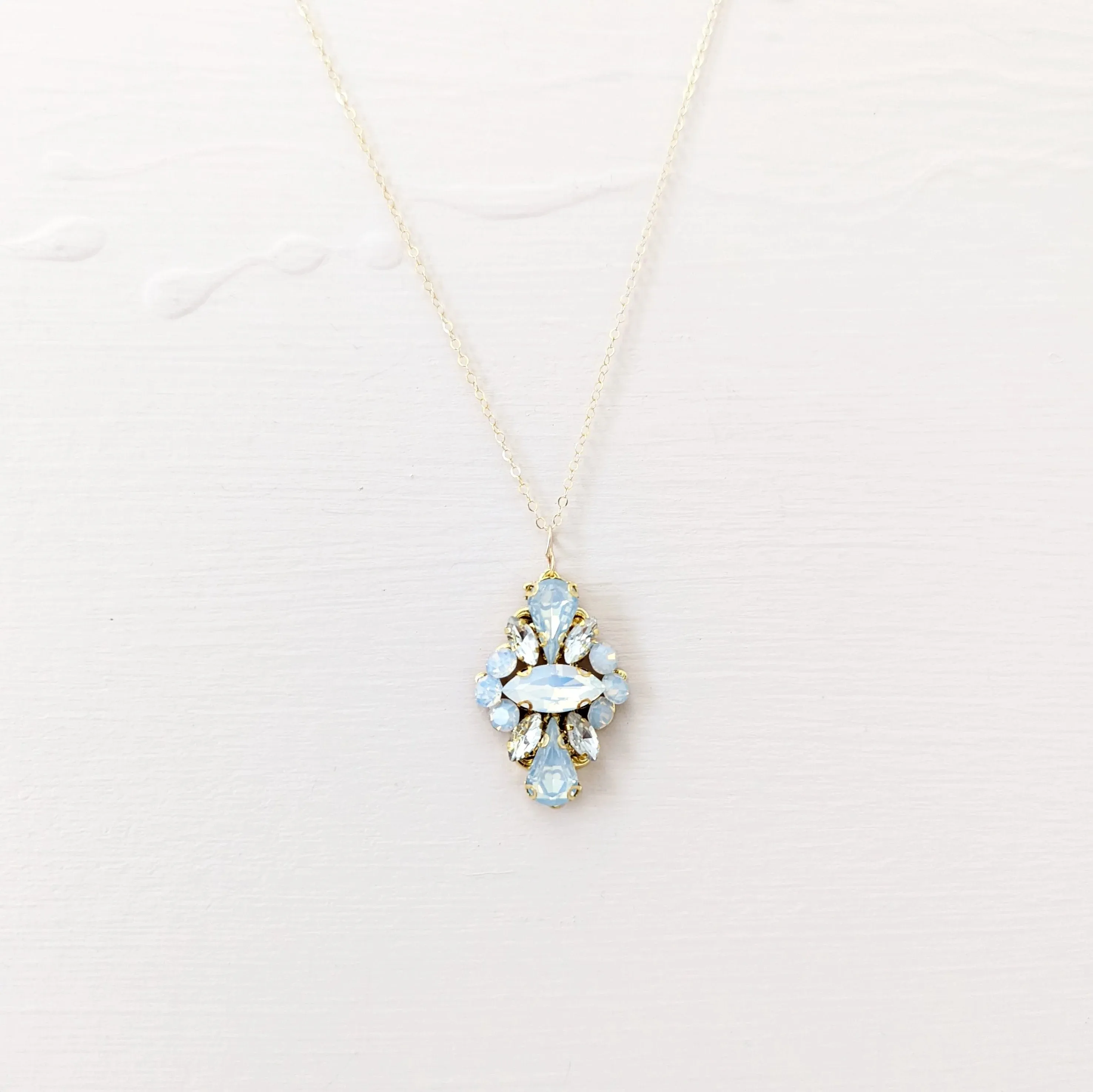 Opal Crystal Necklace