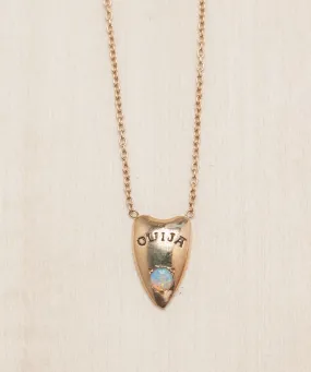 Ouija Planchette Necklace - Ready-to-ship