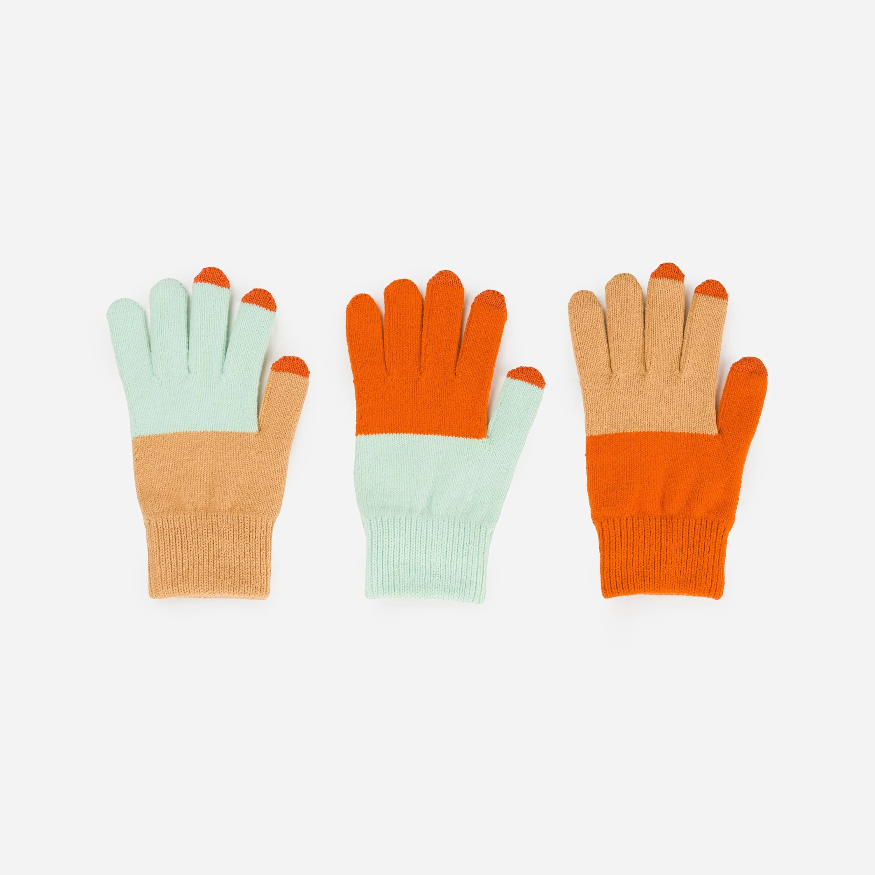 Pair and Spare Knit Touchscreen Gloves