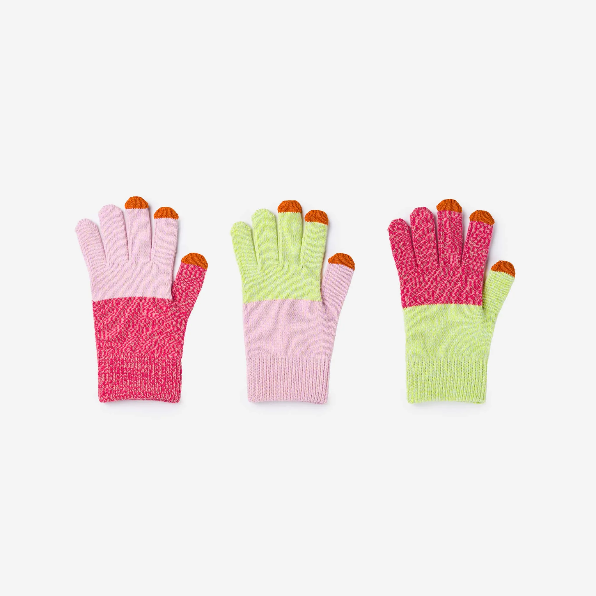 Pair and Spare Knit Touchscreen Gloves