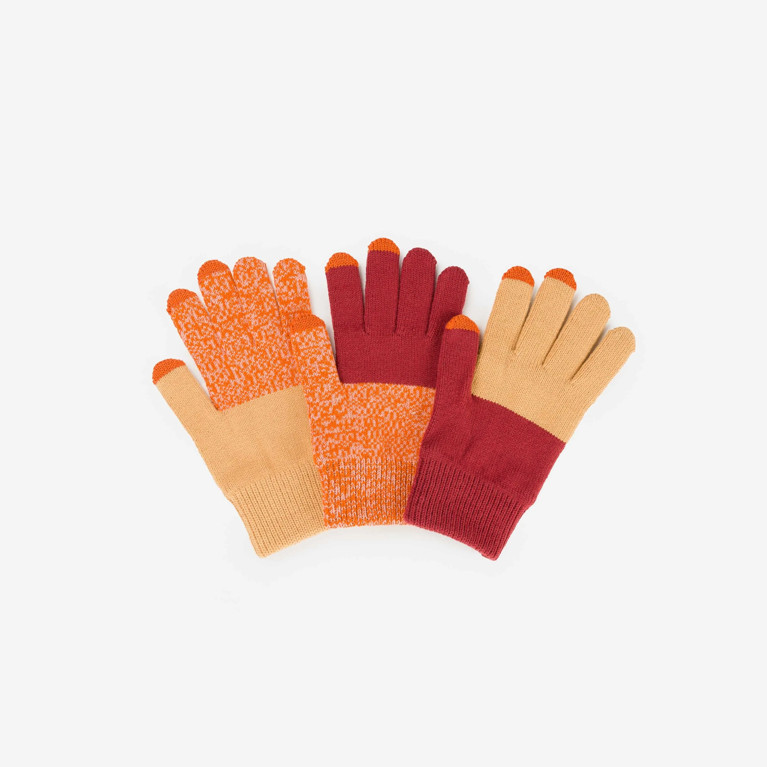 Pair and Spare Knit Touchscreen Gloves