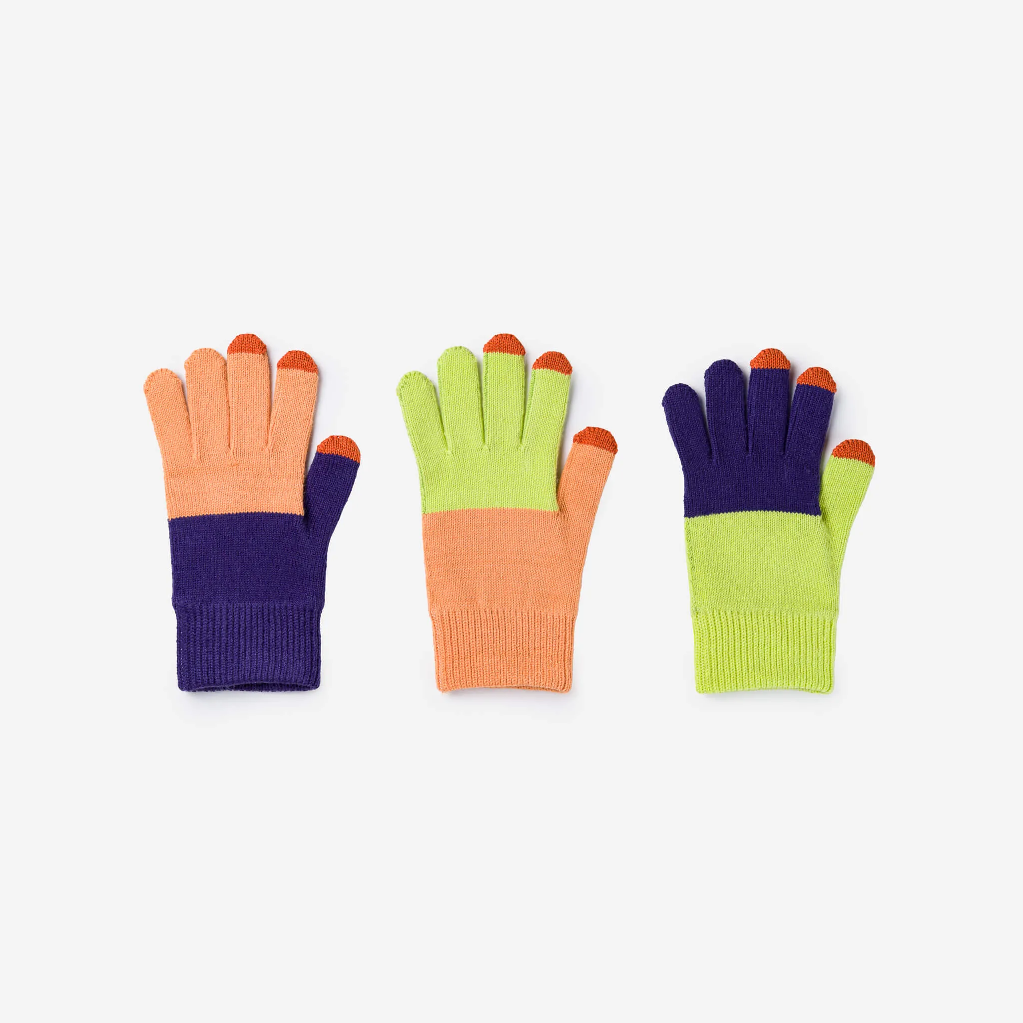 Pair and Spare Knit Touchscreen Gloves