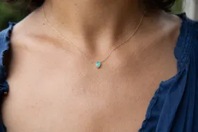 Pear Shaped Opal Necklace