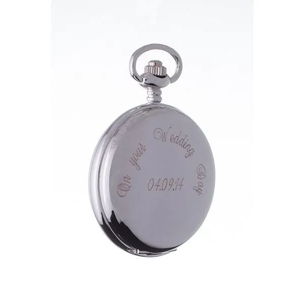 Personalised Crinan Celtic Design Pocket Watch (PW101 CB)