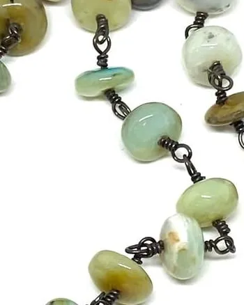 Peruvian Opal Necklace in Multi | Multi