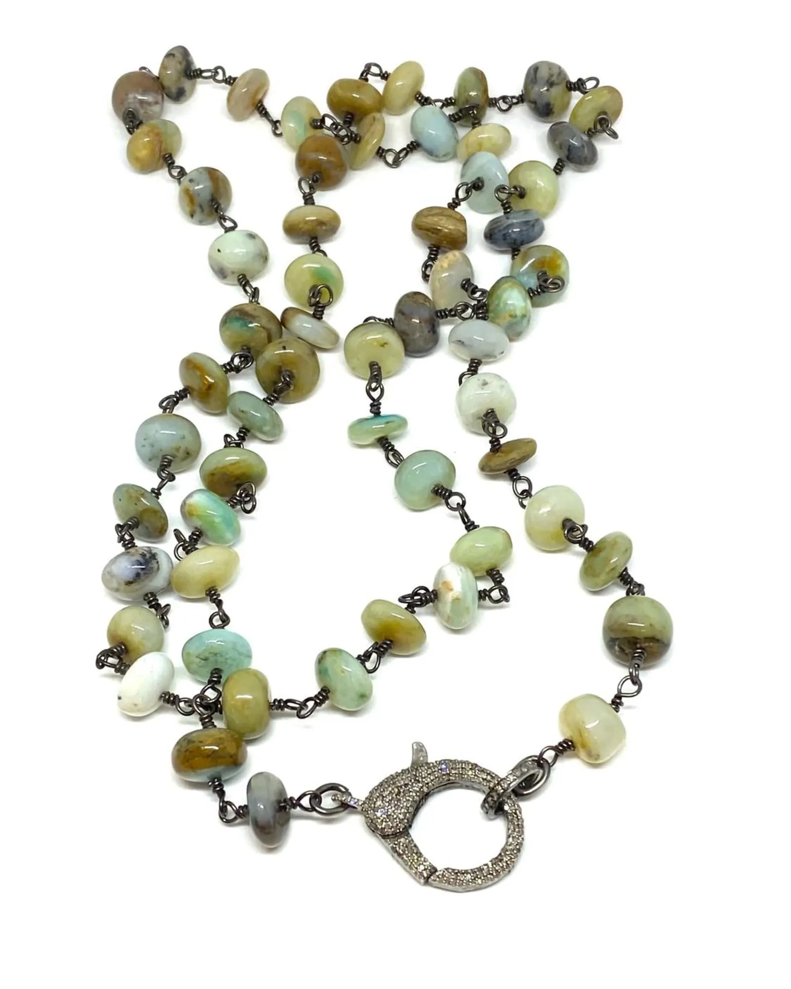 Peruvian Opal Necklace in Multi | Multi