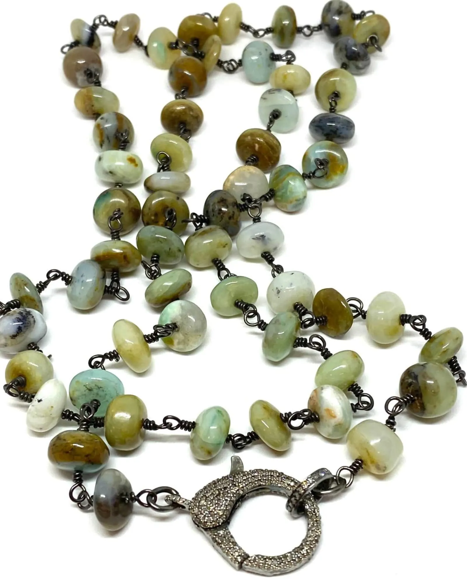 Peruvian Opal Necklace in Multi | Multi