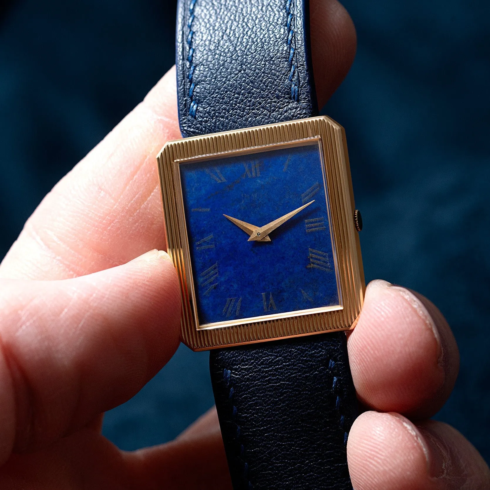 Piaget Protocole 'Lapis Lazuli' Dress Watch