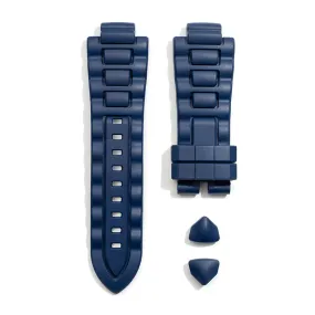 Rubber Strap in Deep Sapphire