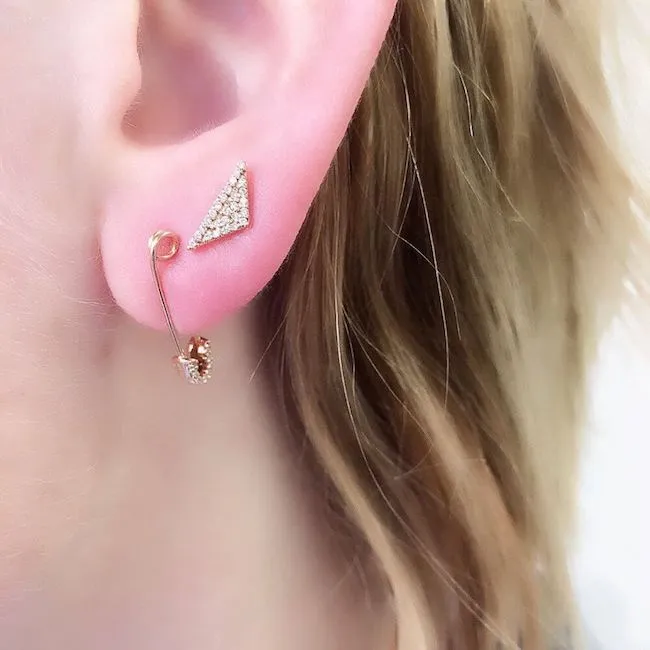 Safety Pin Earrings