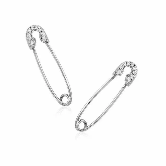 Safety Pin Earrings