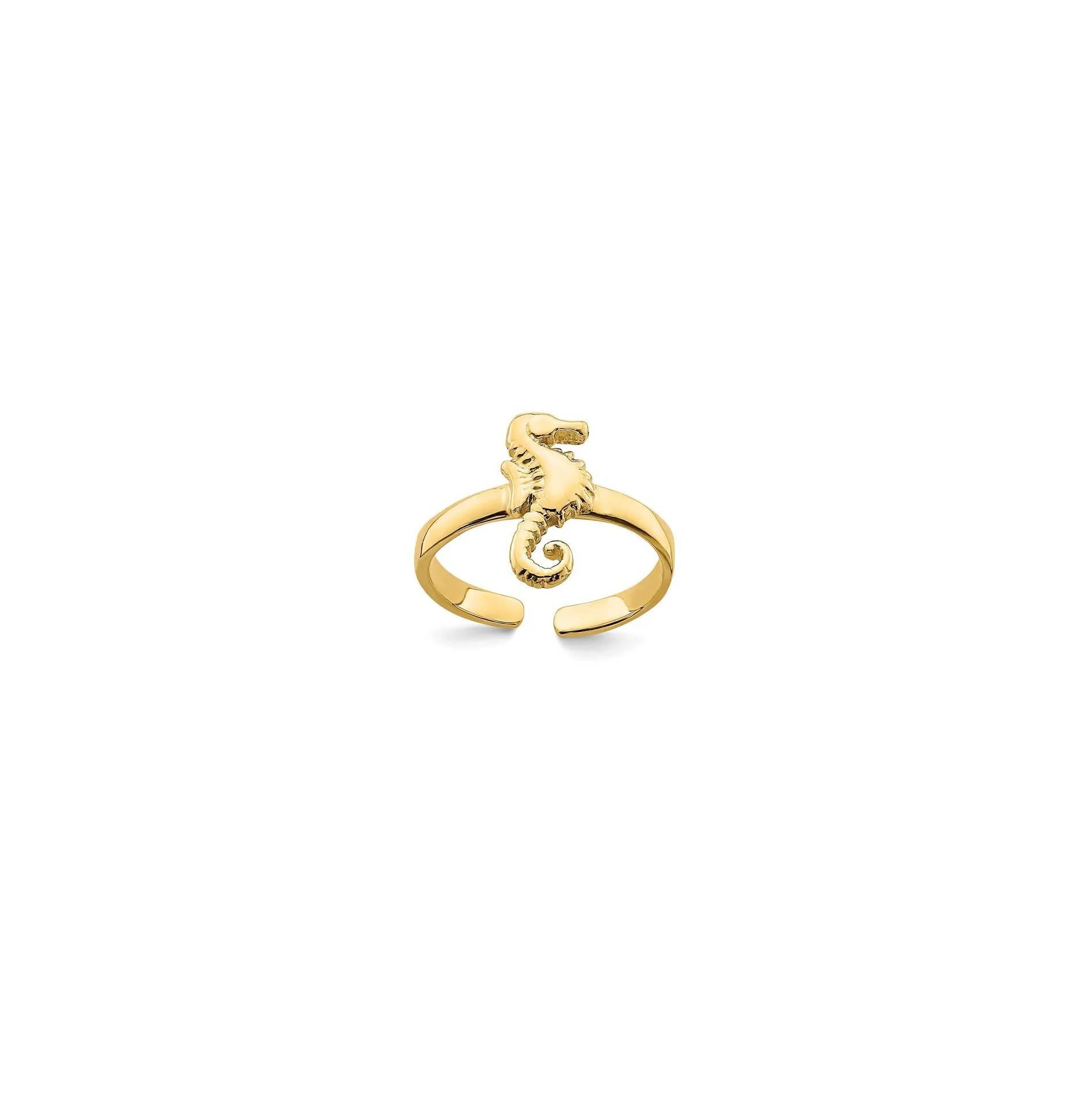 Seahorse Toe Ring (14K)