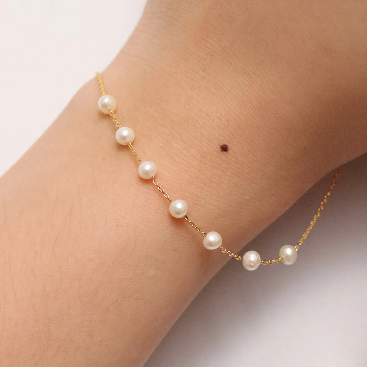 Seven pearls bracelet