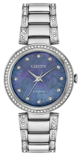 Silhouette Crystal Citizen Watch