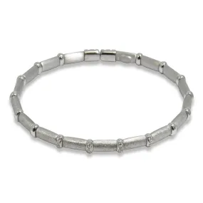 Silver Bangle Bracelet