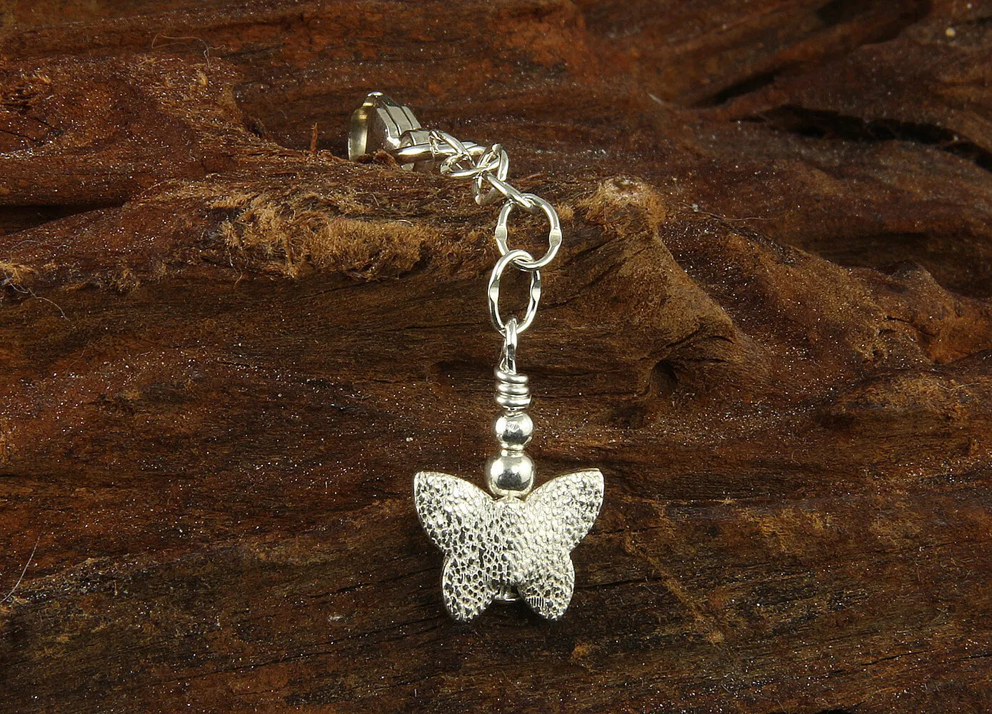 Silver Butterfly Bracelet Jewelry Extender