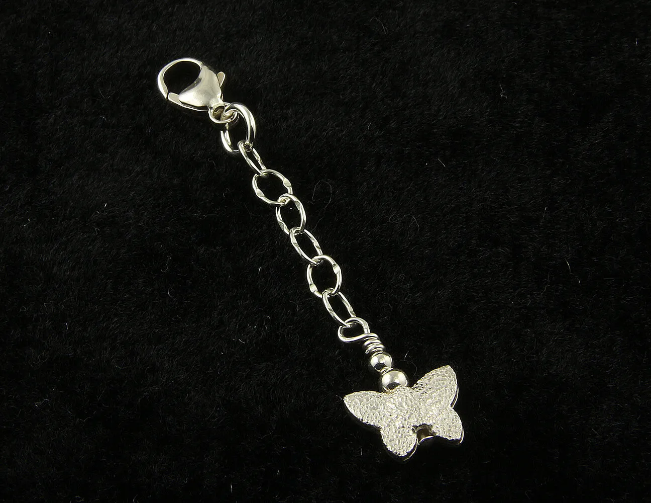 Silver Butterfly Bracelet Jewelry Extender