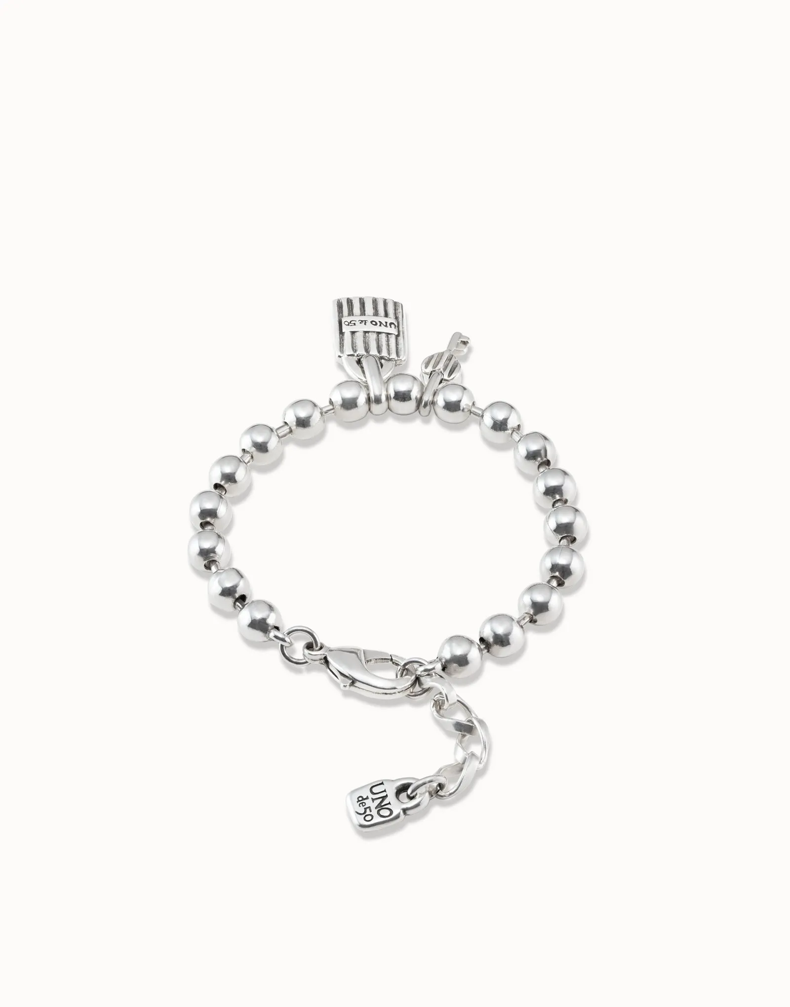 Silver Key Bracelet