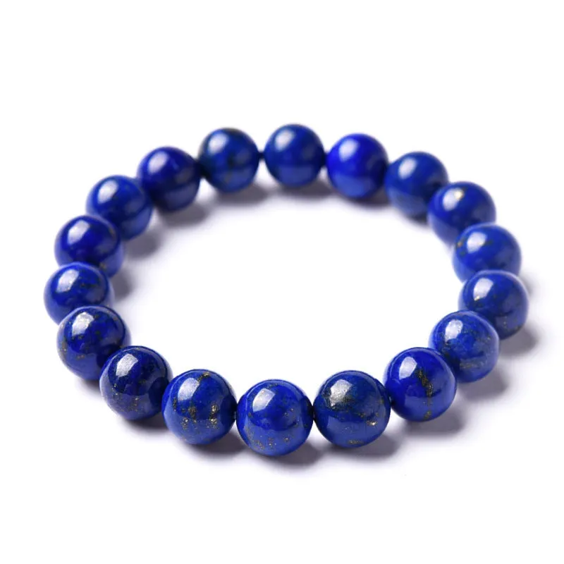 Single loop bracelet lapis lazuli bracelet