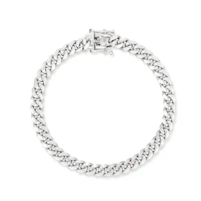 Solid Silver Miami Cuban Bracelet (6.3MM)