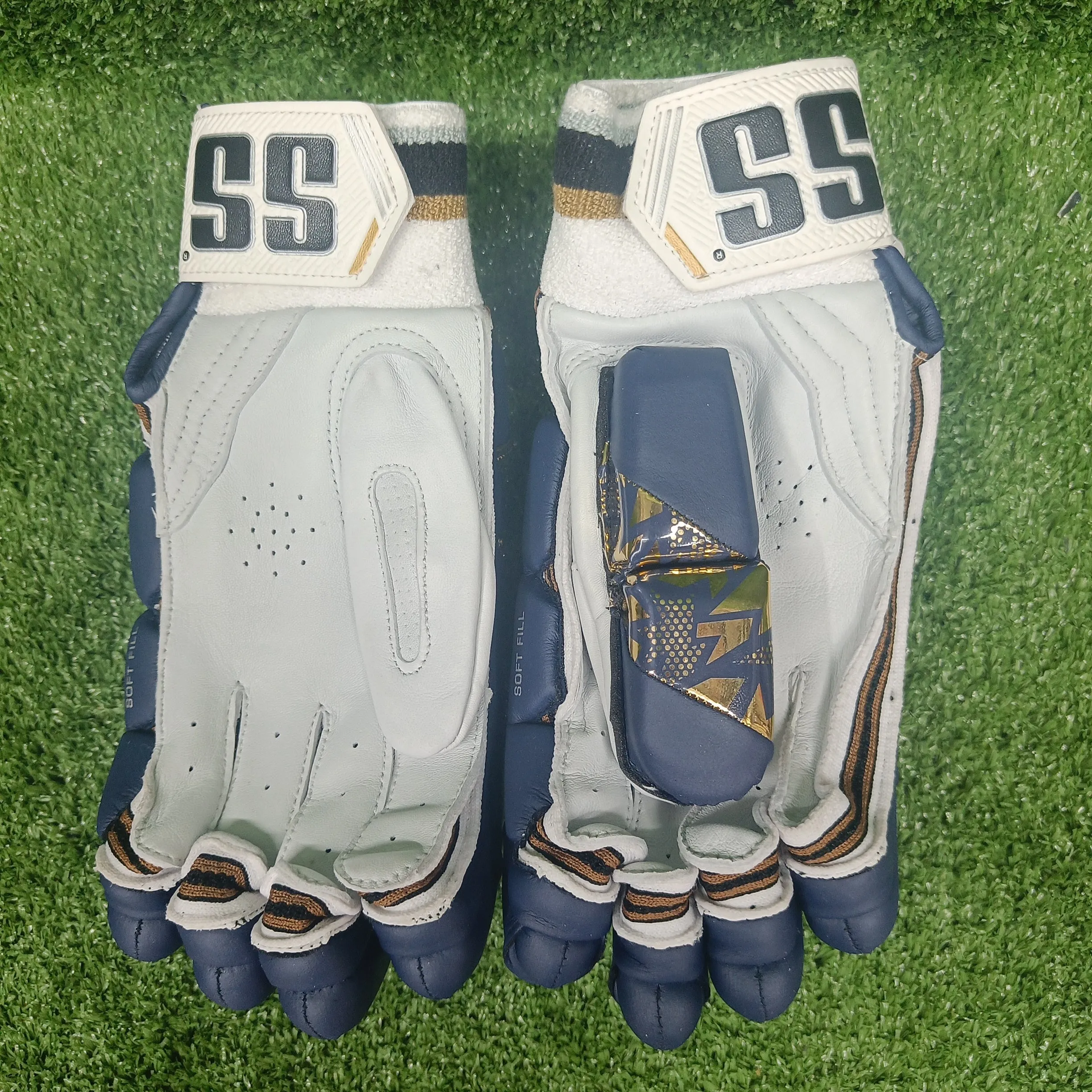 SS Super Test Gujarat Titan IPL Cricket Batting Gloves