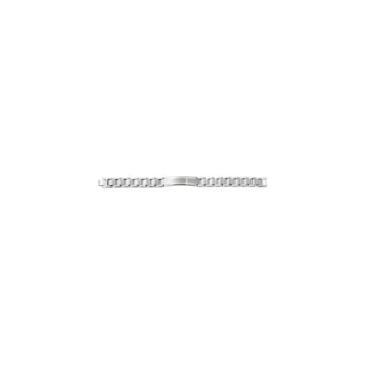 Stainless Steel 53x11.7 mm Identification 8" Bracelet