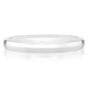 Sterling Silver 8mm Comfort Fit 65mm Bangle