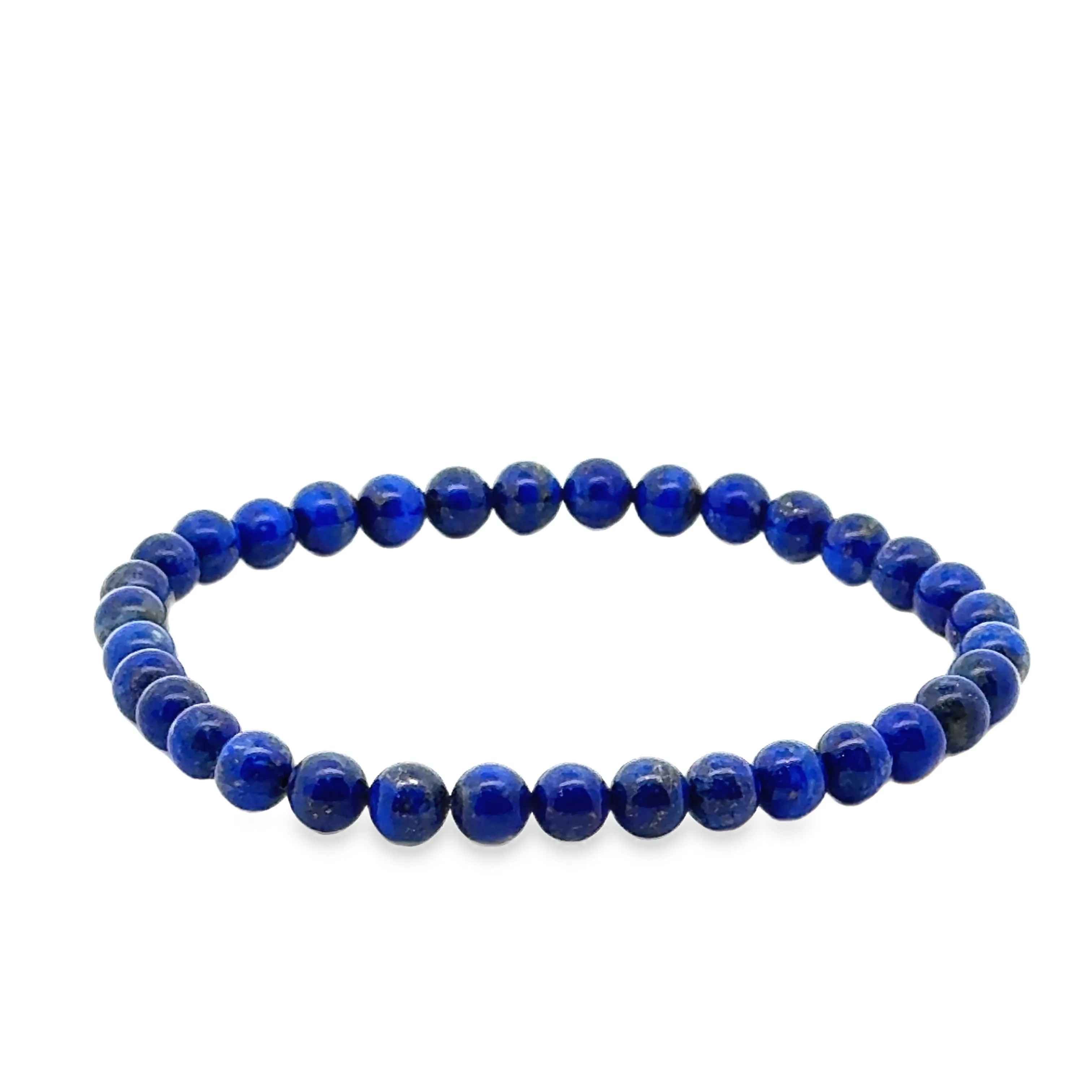 Stretchy Lapis Lazuli Beaded Bracelets