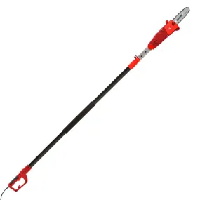 Sun Joe SWJ802E-RED Electric Multi-Angle Pole Chain Saw | 8 inch | 6.5 Amp (Red)