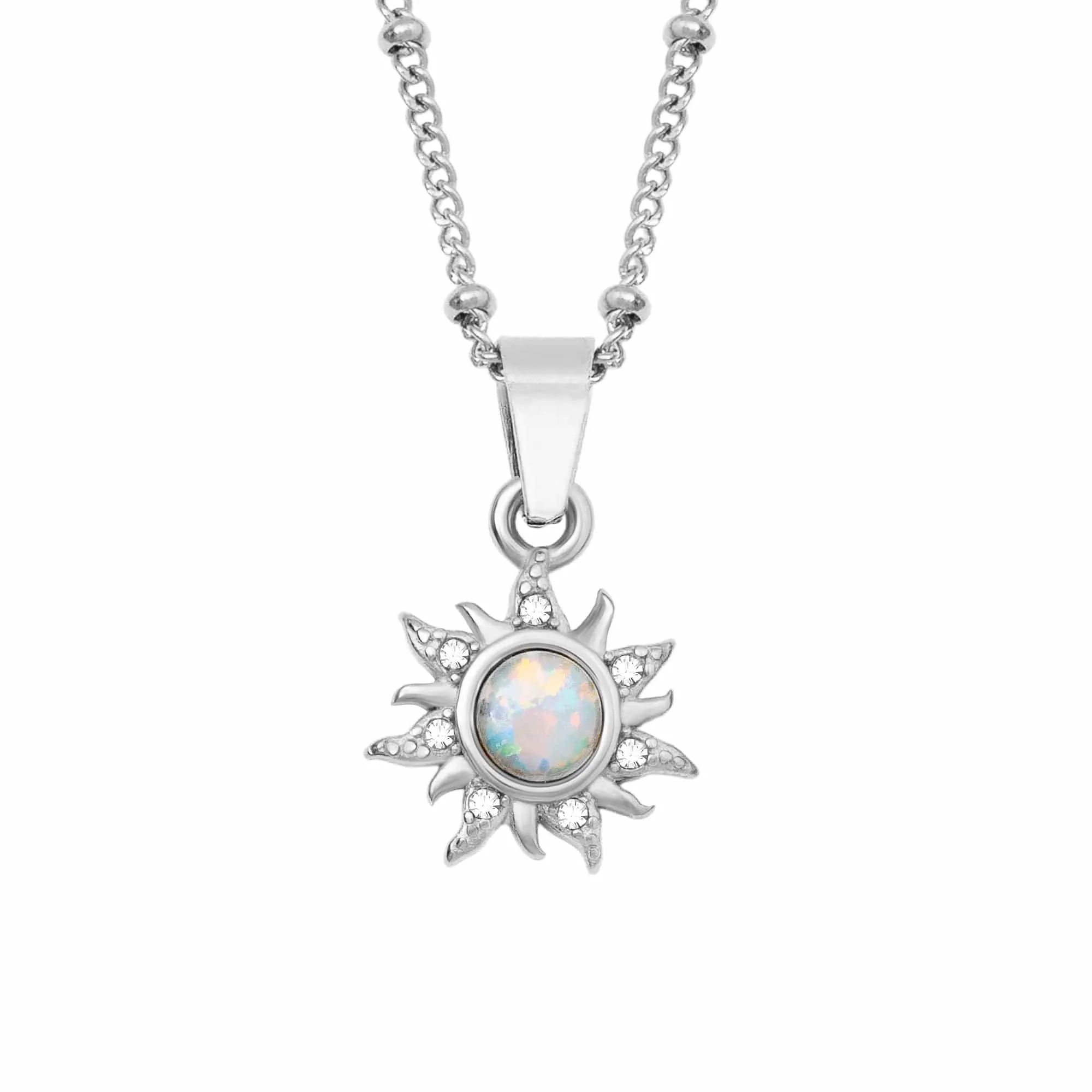 Sunbeam Opal Necklace