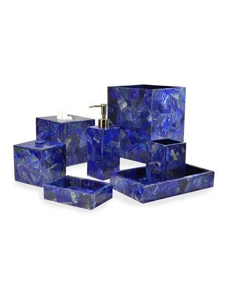 Taj Lapis Bath Accessories by Mike   Ally