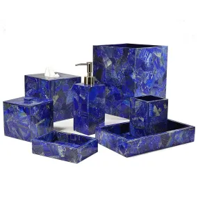 Taj Lapis Bath Accessories by Mike   Ally