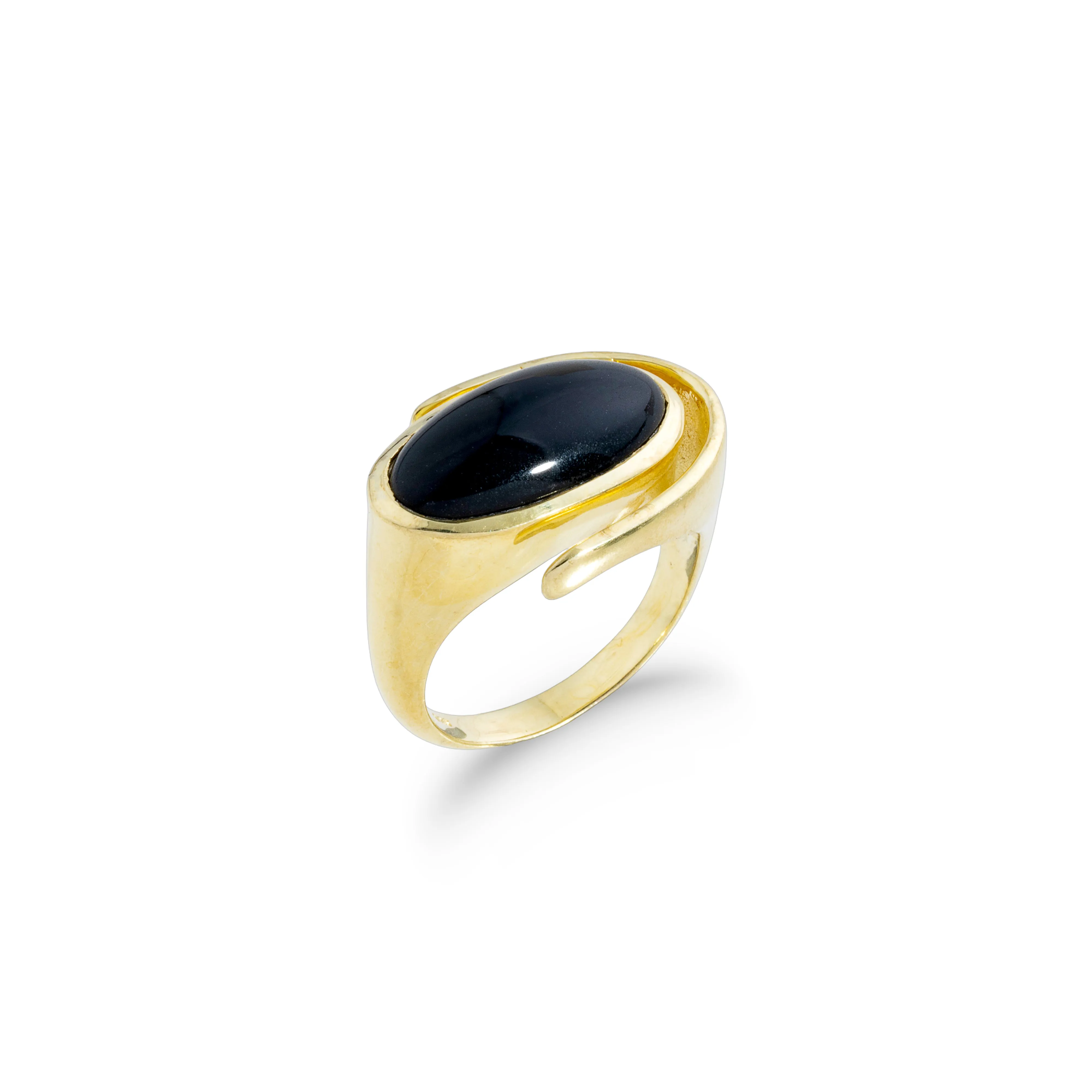 Tegan Gemstone Ring, Gold Vermeil