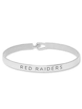 Texas Tech "Silver" Thin Bangle