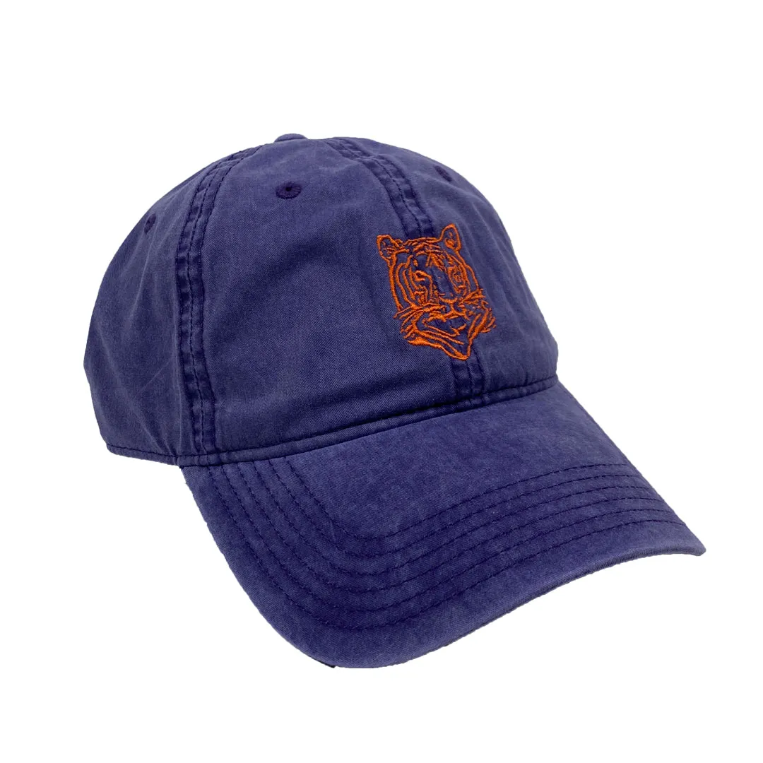 Tiger Profile Twill Hat- (Multiple Colors)