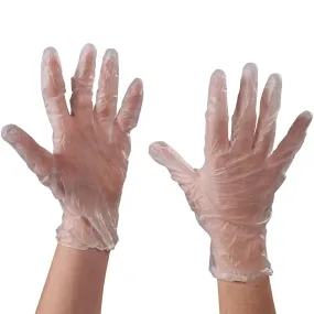 Vinyl Gloves - Clear - 3 Mil - Powder Free - XLarge