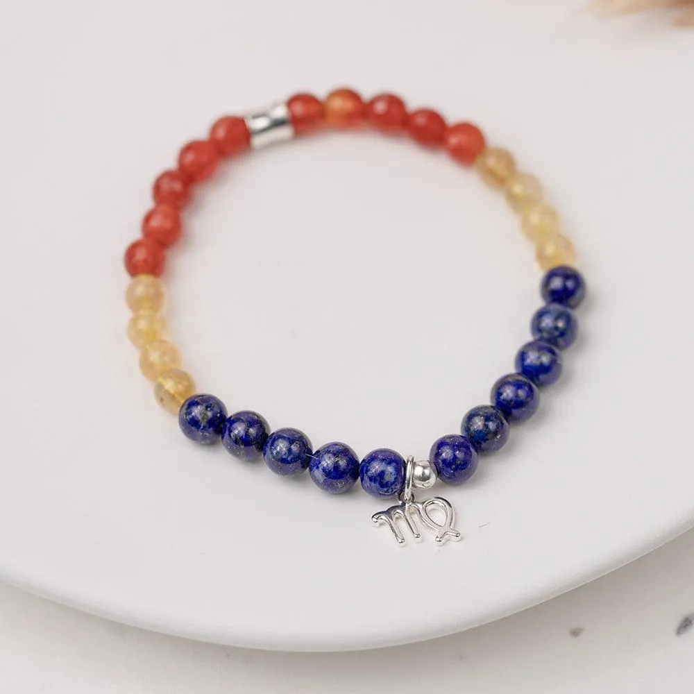 Virgo Birthstone Gemstone Bracelet