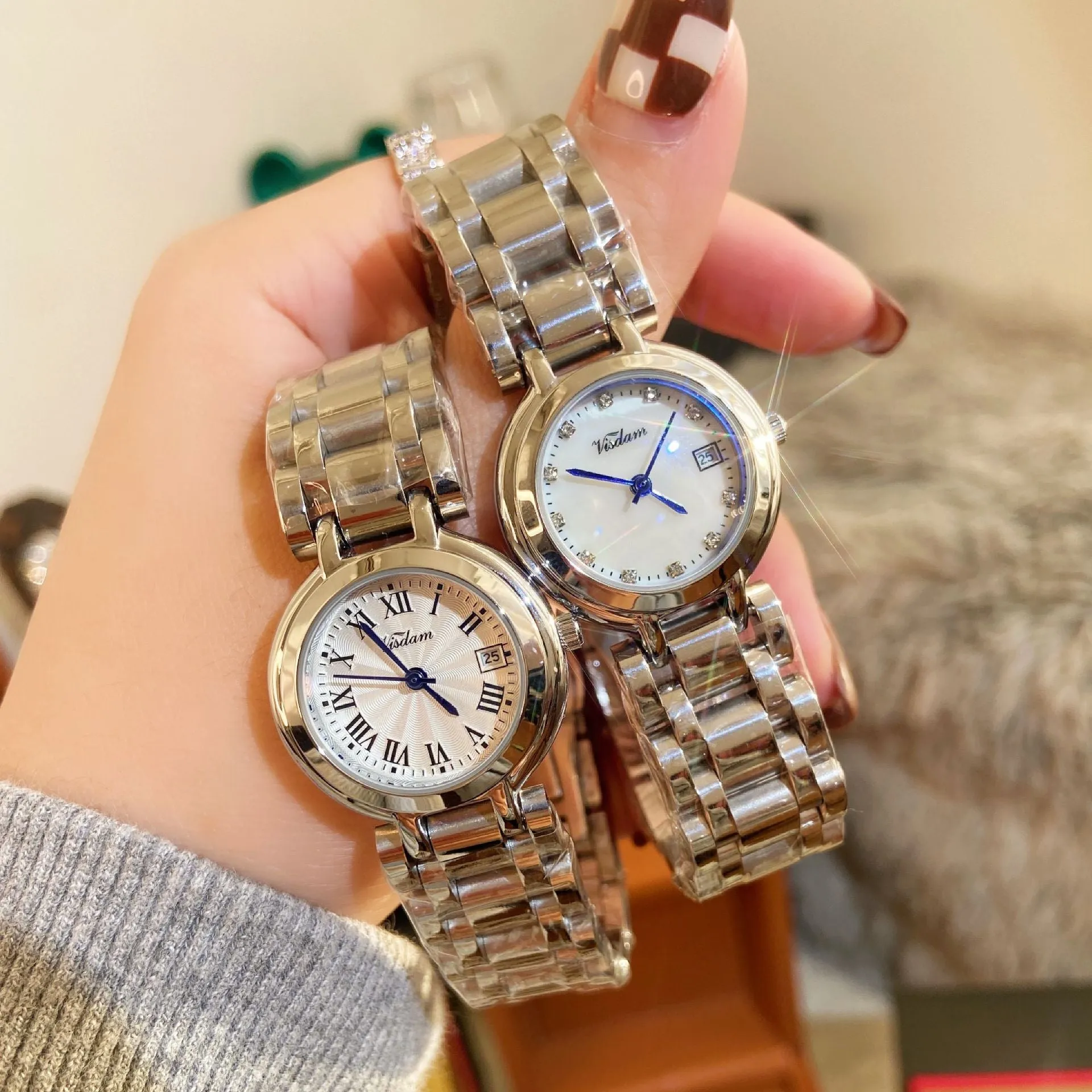 Watch Women's Famous Watch Women's Quartz Watch Waterproof Retro Women's Watch Genuine Watch