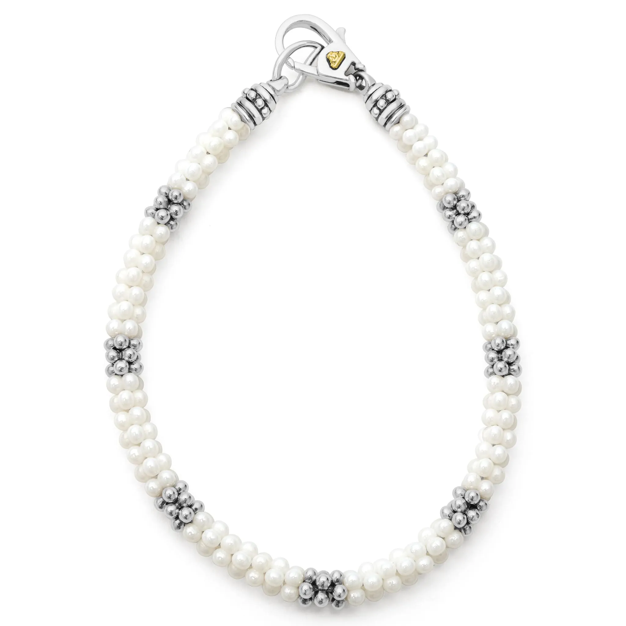 White Caviar White Ceramic Caviar Bracelet Gift Set