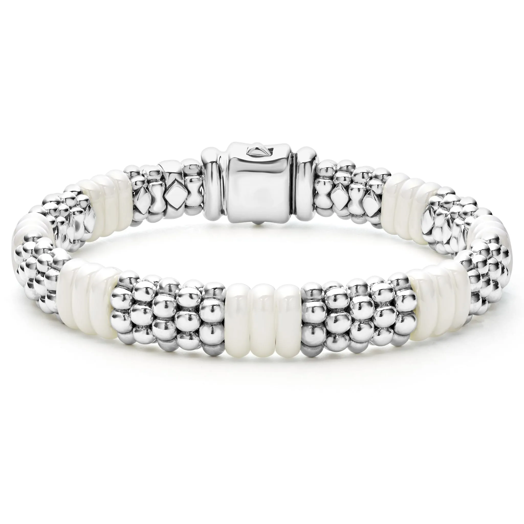 White Caviar White Ceramic Caviar Bracelet Gift Set