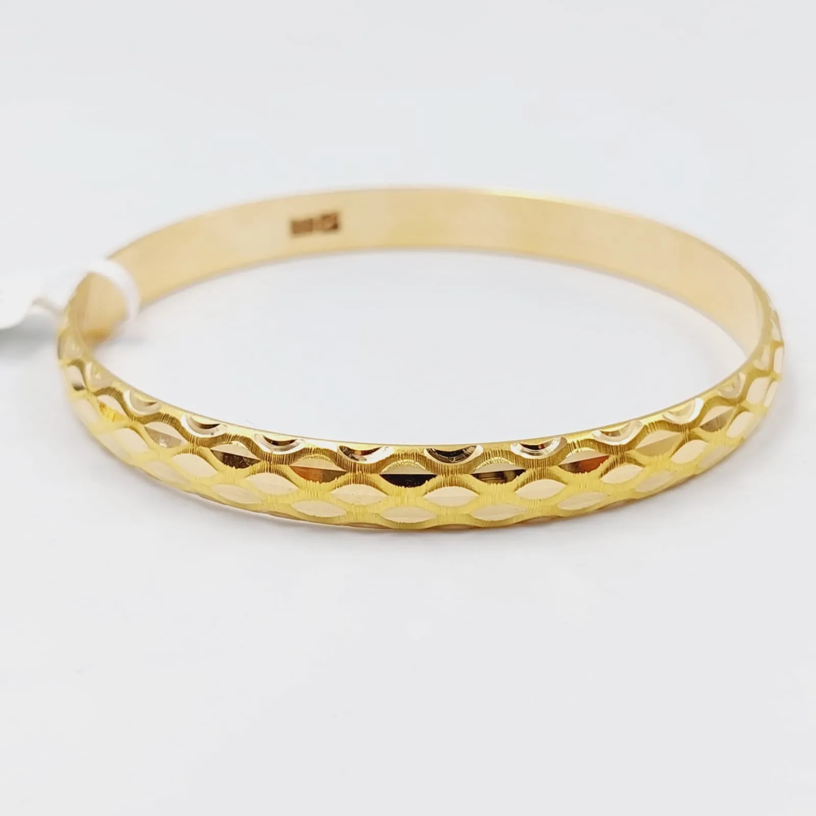 Wide CNC Bangle