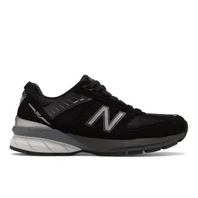 Womens New Balance 990v5 Black With Silver