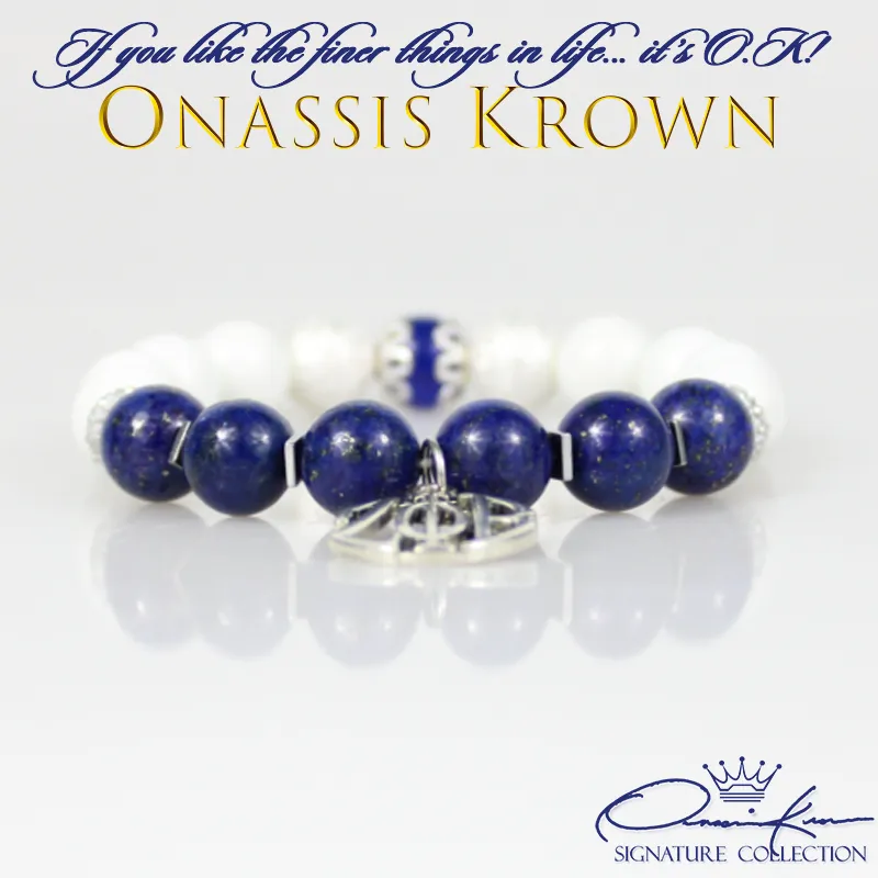 Zetas Greek Letter Bead Bracelet