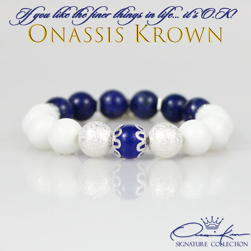 Zetas Greek Letter Bead Bracelet